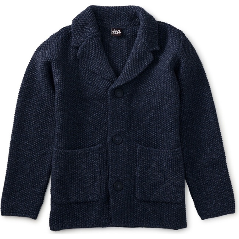 Tea Collection Navy Kids Sweater Blazer